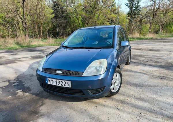 Ford Fiesta cena 6200 przebieg: 190500, rok produkcji 2005 z Warszawa małe 596